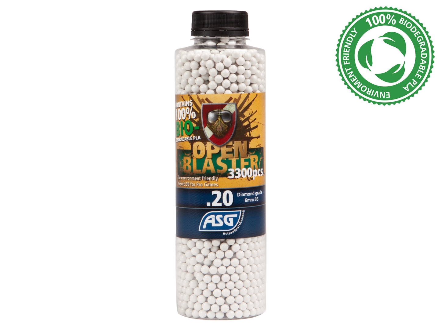 ASG Open Blaster 6mm Biodegradable Airsoft BBs, 3300