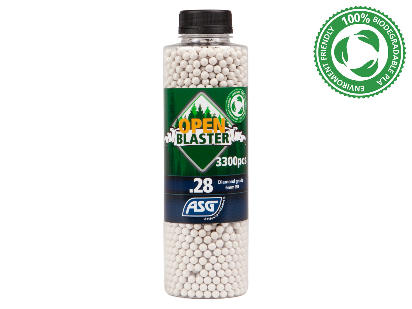 ASG Open Blaster 6mm Biodegradable Airsoft BBs, 3300