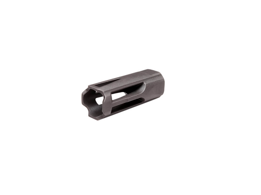 Krytac Metal Flash Hider, 14mm Negative, Black